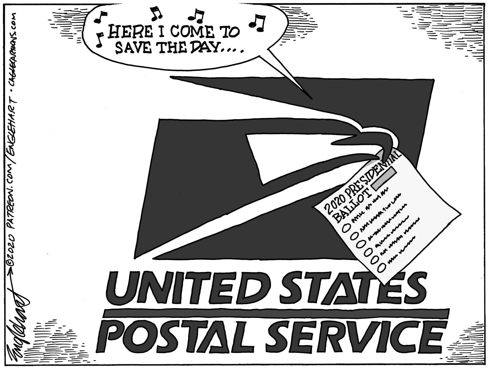 USPS delivers
